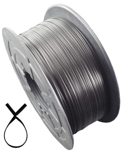 KAB Kabelbinder Twistband sw 1000Meter