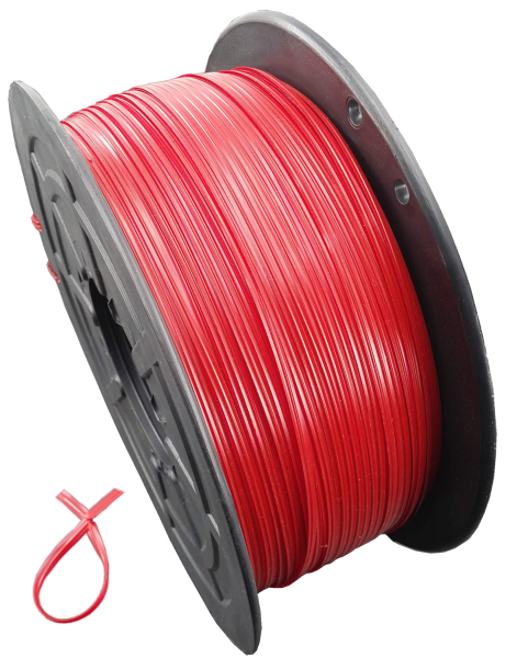 KAB Kabelbinder Twistband rot 1000Meter