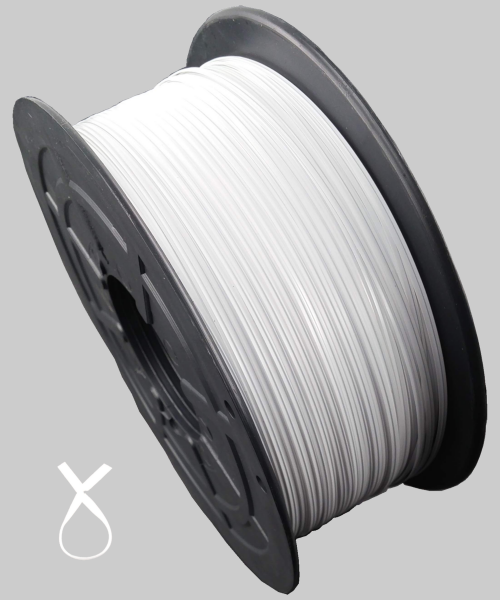 KAB Kabelbinder Twistband weiß 1000Meter