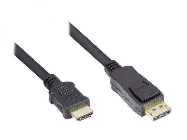 KAB Monitor-Kabel DisplayPort 1.2 auf HDMI 24K 2M